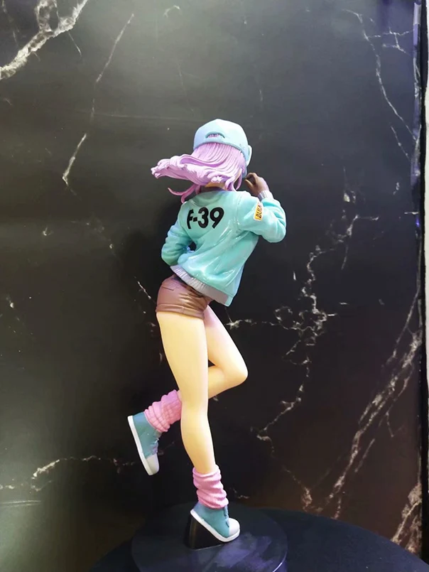 28cm japanese anime Dragon ball Z Bulma PVC Action Figure Toys Casual clothes collectible Model Toy kid gift | Игрушки и хобби
