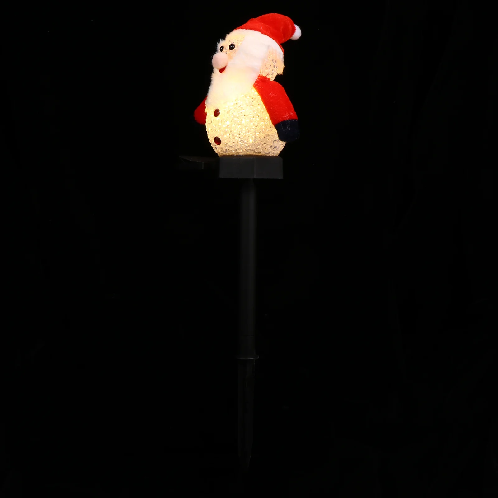 

1Pc Solar Christmas Lamp Outdoor Decorative Garden Yard Insert Solar Light (Red)