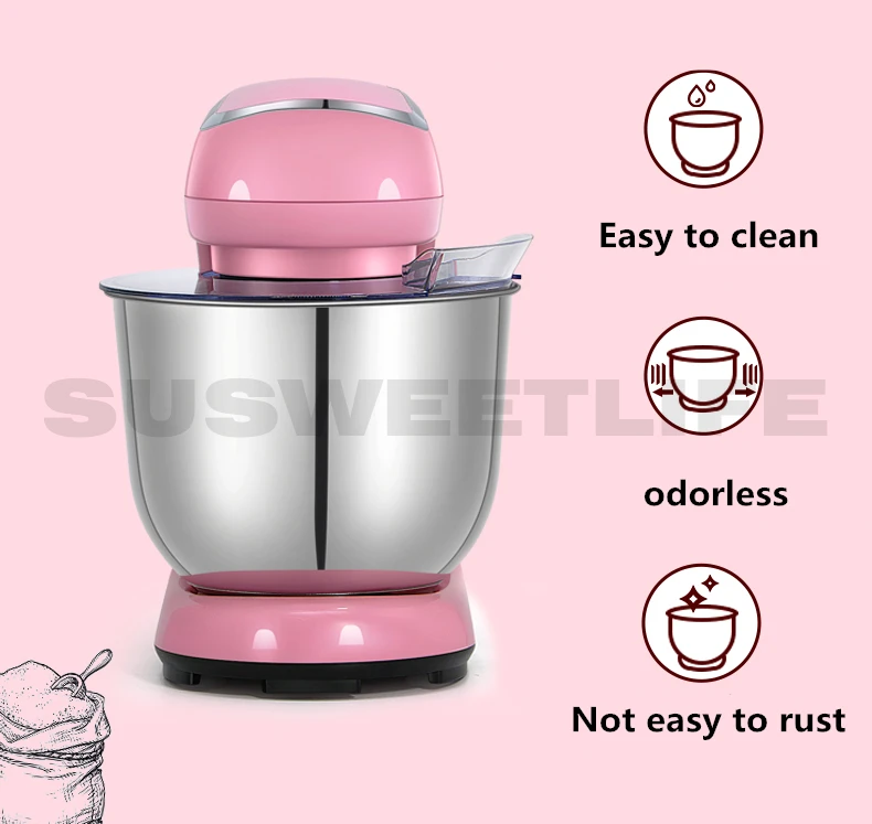 

Small household kneading cook machine Baking desktop electric egg beater Fresh milk stirring and cream milk cover