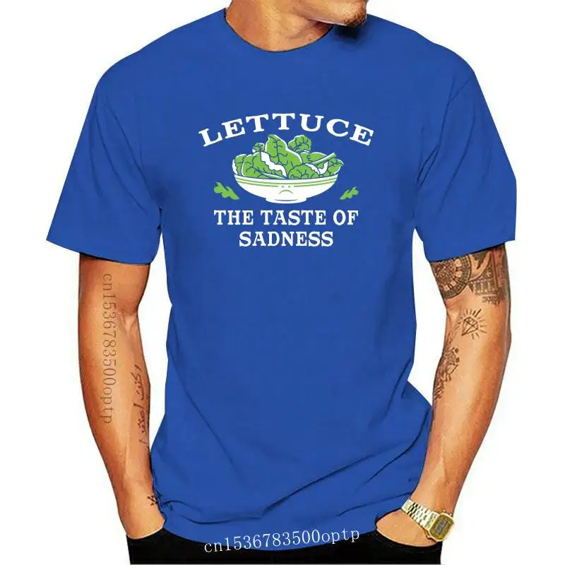 

New Lettuce The Taste Of Sadness Funny Meme T-Shirt Fashion Classic Tee Shirt