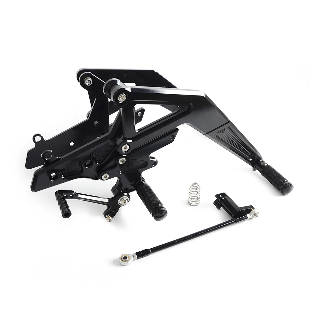 NICECNC ЧПУ сзади наборы для ухода за кожей ног подножек Kawasaki Ninja 650 EX650 ER6F ER6N 2012 - 2016 2013