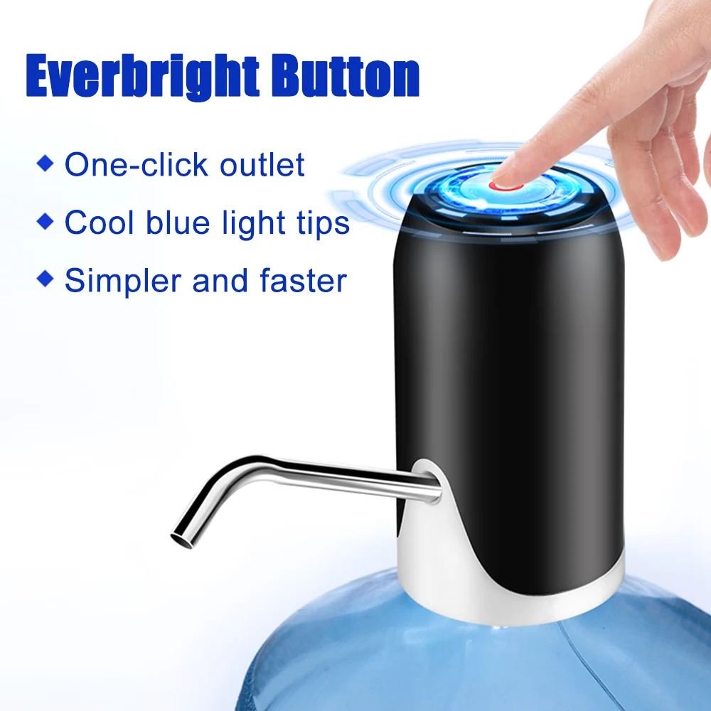 Бытовой автоматический Электрический водяной насос Кнопка диспенсер галлон