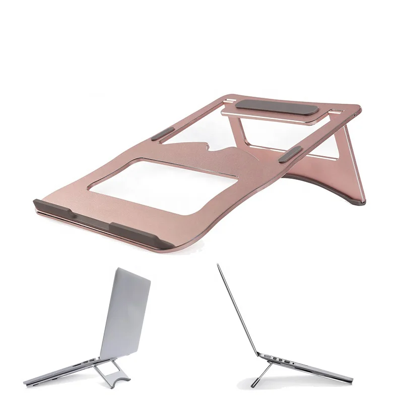 Befon Складная подставка для ноутбука переносной Регулируемый алюминиевый
