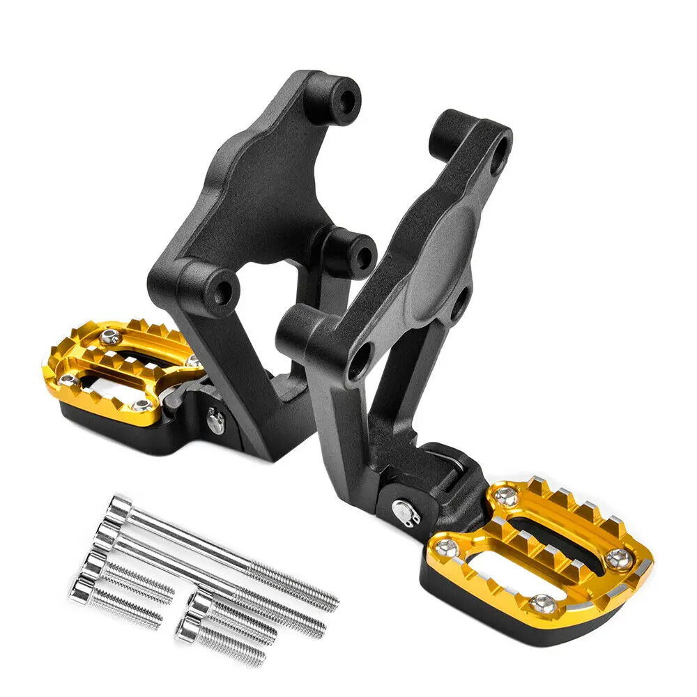 Алюминиевые Складные Задние подножки с ЧПУ для мотоцикла Пассажирские Honda X ADV XADV