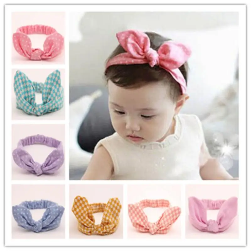 Корейские милые детские повязки для волос полосатая хлопковая повязка на голову