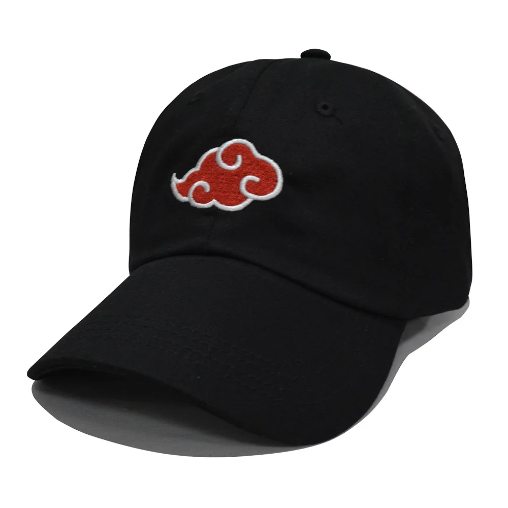 

Japanese Anime Products Cosplay Red Cloud Baseball Cap Outdoors Sunscreen Duckbill Hat for Men Women Adjustable Akatsuki