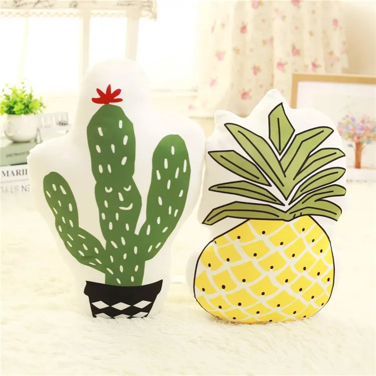 Новинка ананас кактус плюшевая подушка скандинавский Декор для дома