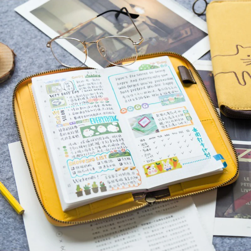 Дополнительное значение бумажник блокнот планировщик ежедневник дневник