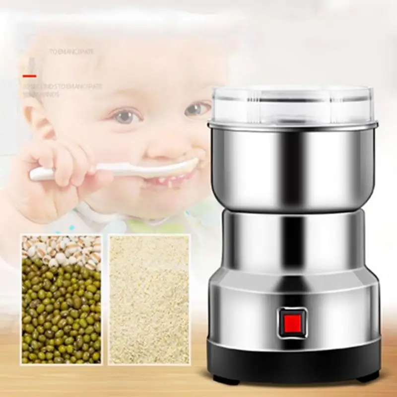 

Coffee Grinder Electric Mini Coffee Bean Nut Grinder Coffee Beans Multifunctional Home Coffe Machine Kitchen Tool EU/US/UK Plug