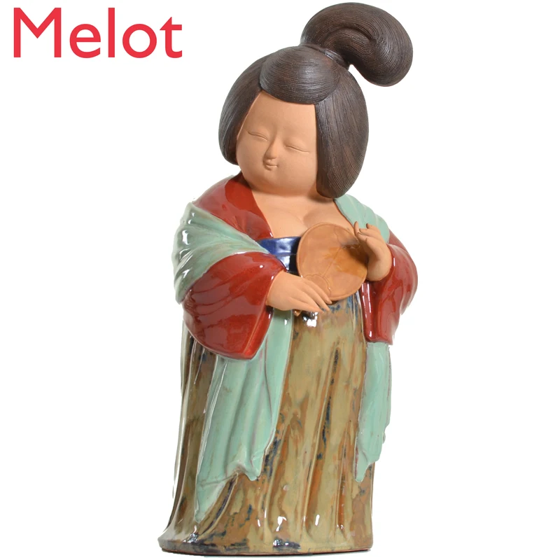 

Dolls, Classical Tang Dynasty Ladies Ornaments, Home Decorations, Living Room Porch TV Cabinets, New Chinese Ornaments
