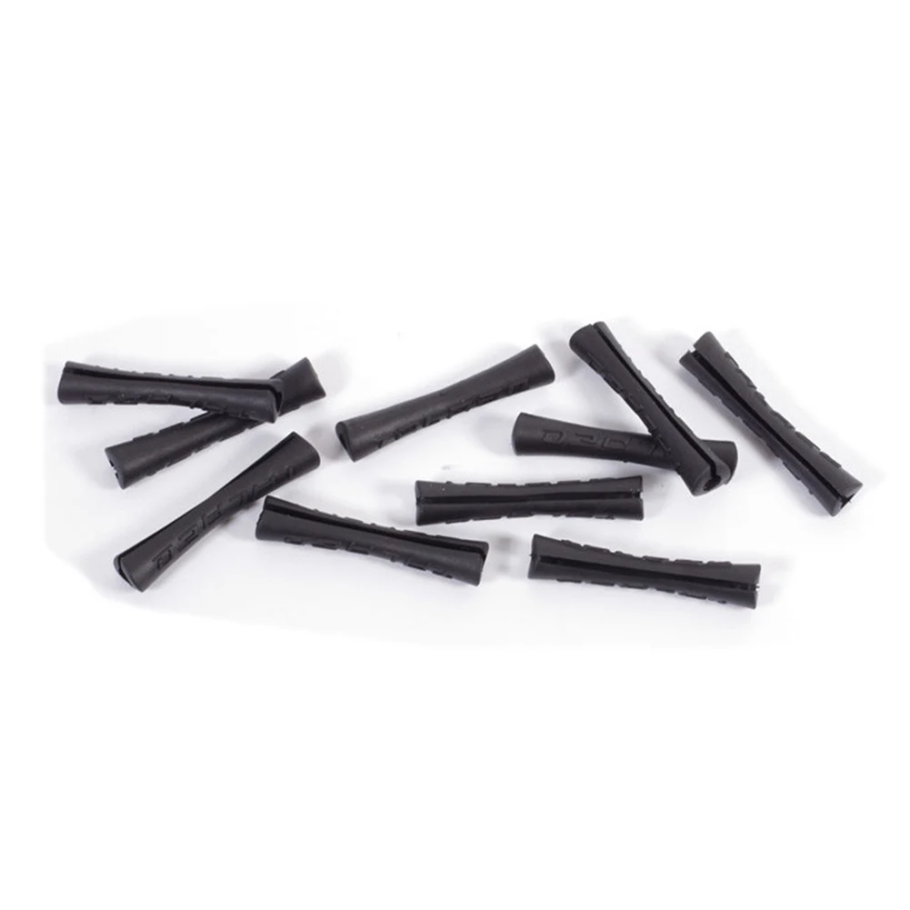 

4 Pcs Bicycle Brake Shift Line Cable Protective Sleeve TPR Rubber Mountain Bike Frame Paintrubber Protector Cover Cycling Parts