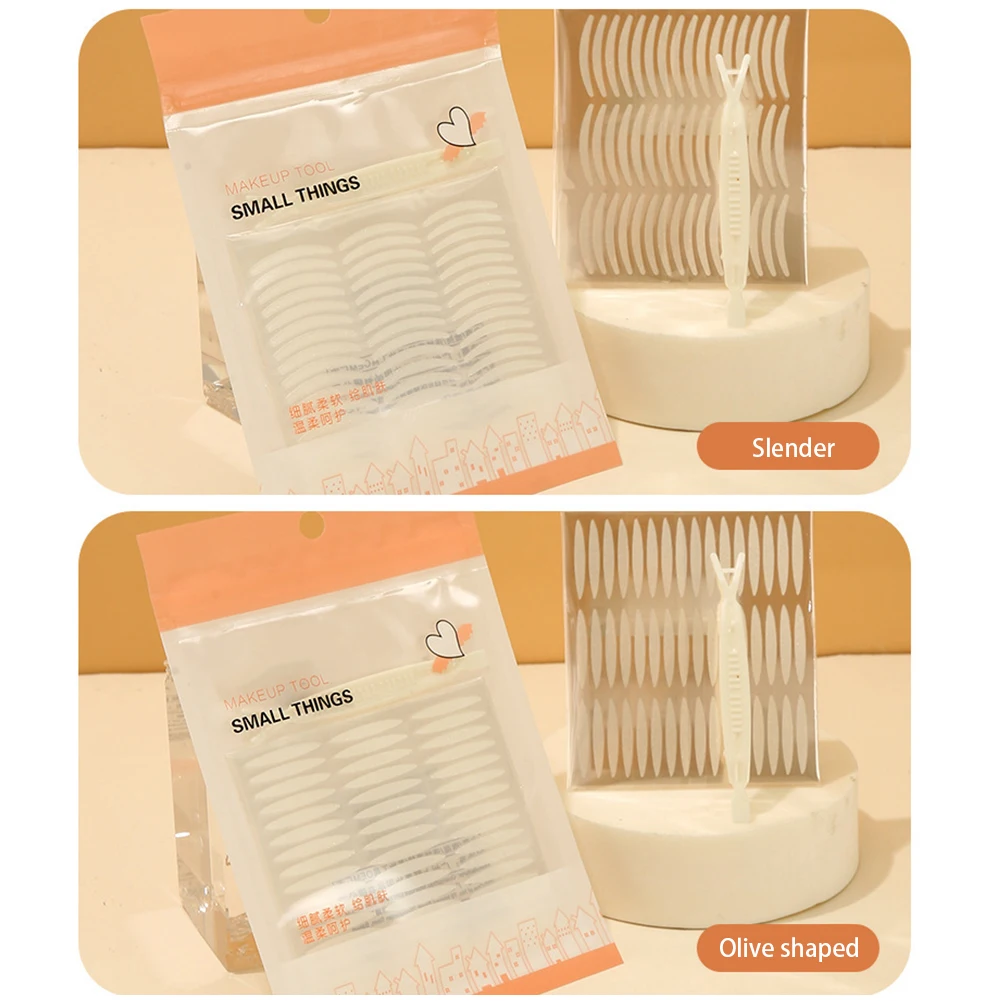 

Невидимые наклейки для век для макияжа глаз, кружевные полоски для подтяжки глаз, портативная дышащая натуральная лента для двоих век, накл...