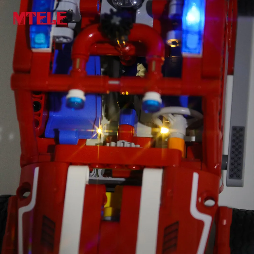 

MTELE LED Light Kit For 42075 First Responder Compatible With 20079 10824 , NO Car Model