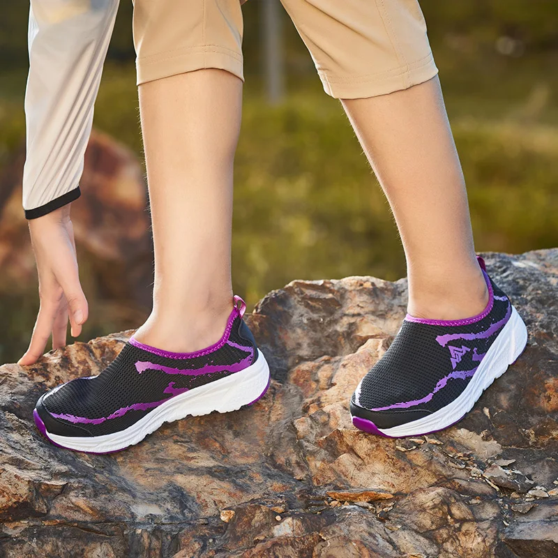 Треккинговая обувь для мужчин и женщин Модные дышащие сетчатые