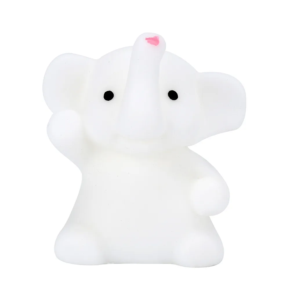 Игрушки для отдыха 4 см милый слон Mochi Сжимаемый лечебный веселый детский Kawaii