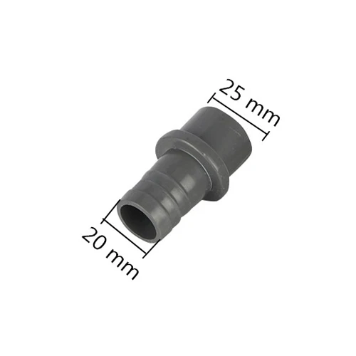 

Соединитель ПВХ 25 мм синего цвета