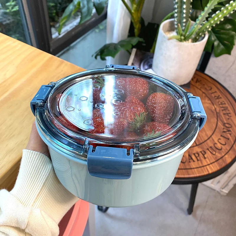 Корейский термо-Ланч-бокс Нержавеющая сталь лапши быстрого приготовления чаши