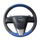 Оплетка на руль для Mazda 3 Axela 2008-2013, Mazda CX-7 CX7 2010-2016, Mazda 5 2011-2013, Mazda 6 GH