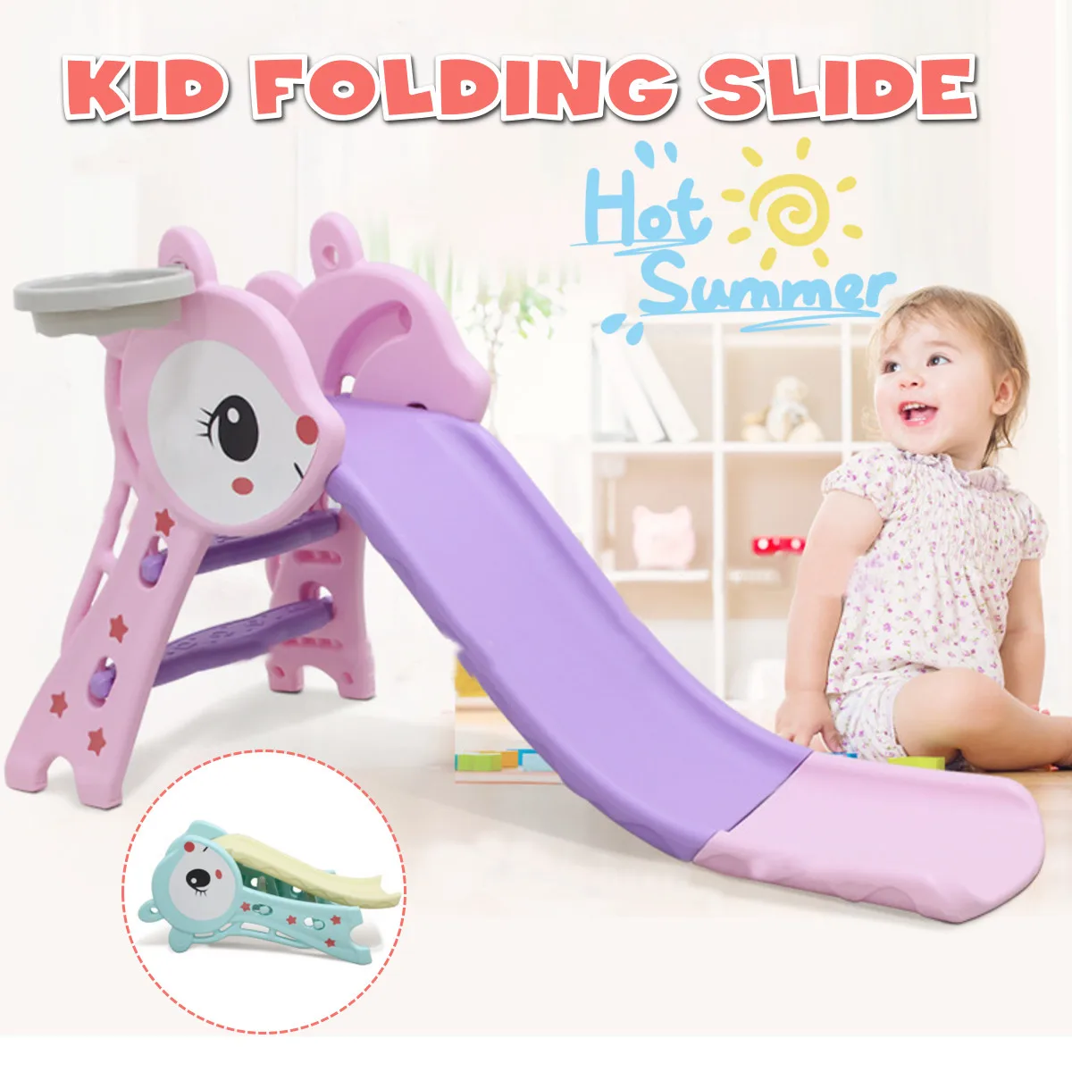 Горка для детей 3 шаг Игровой набор Крытый открытый малыш задний двор альпинист