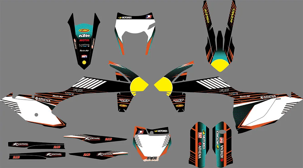 

0952 3 KTM SX SXF XC XCF 2016-2018 EXCF XCW 2017-2019