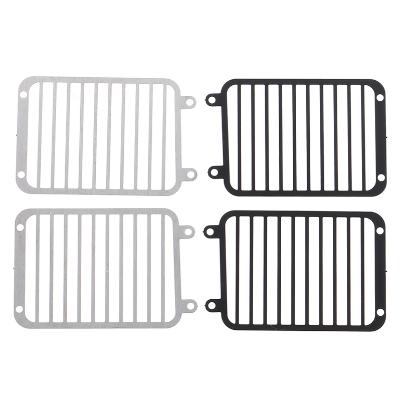 2 шт. TRX4 металлическая передняя лампа защитная крышка для фар решетка 1/10 RC