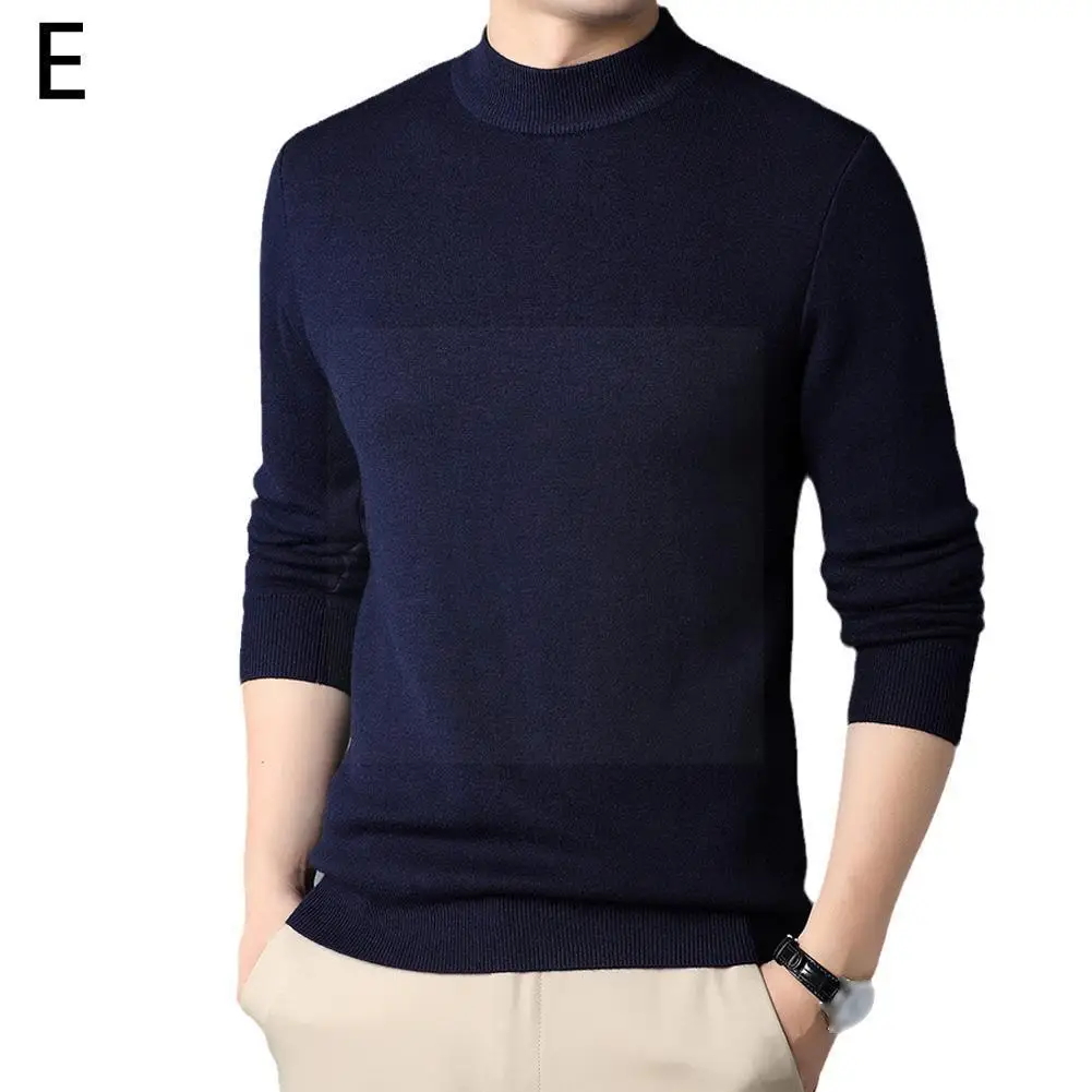 

Мужской флисовый свитер с длинным рукавом, Осень-зима