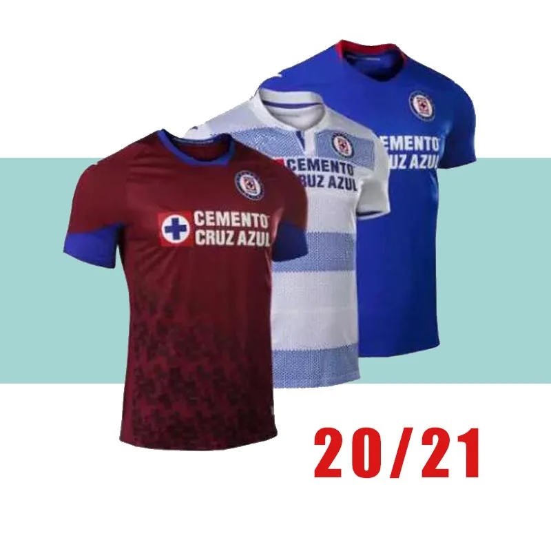 

20 21 Blue Cross football shirts home third 20 21 ALVARADO 25 Rodrguez PINEDA ESCOBAR 24 ROMO 7 football JERSEY shirts