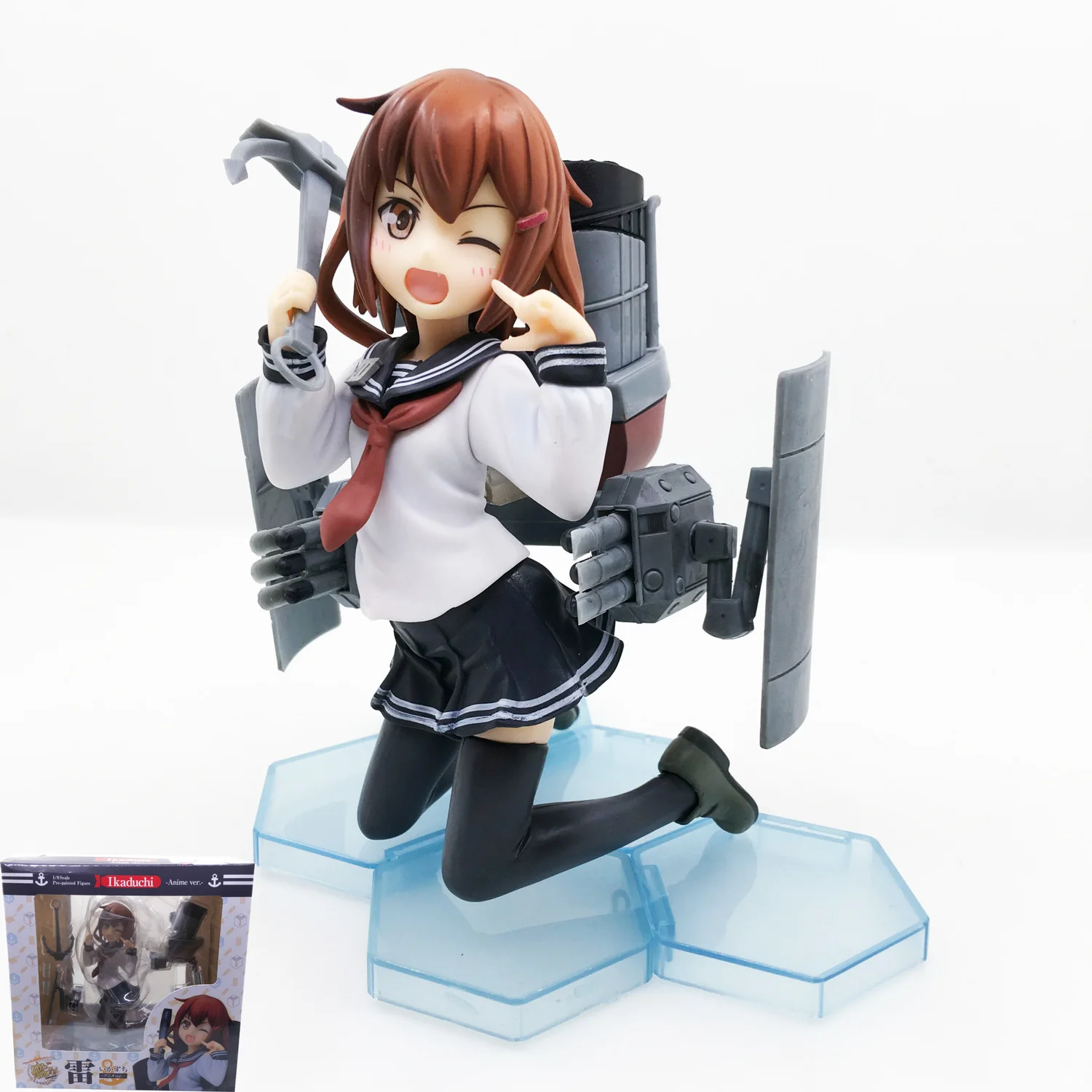 Коллекция Kantai 12 см Ikazuchi сексуальные девушки аниме ПВХ Фигурки игрушки Аниме для