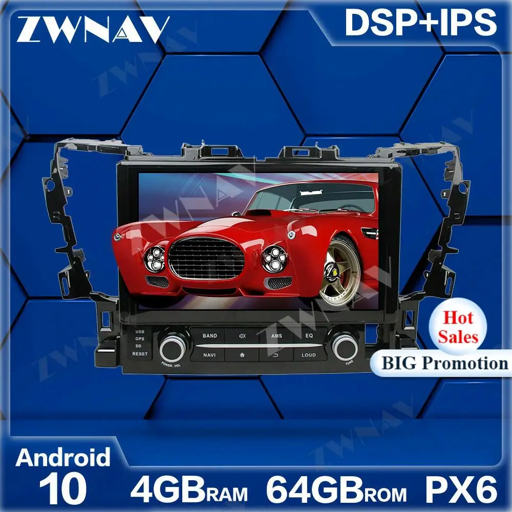

PX6 4+64GB Android 10.0 Car Multimedia Player For Toyota Alphard 2015-2018 GPS Navi Radio navi stereo IPS Touch screen head unit