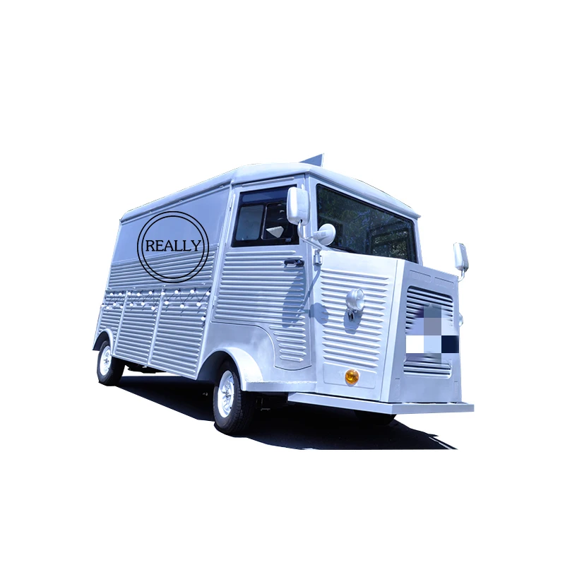 Электрический передвижной грузовик для еды мороженое пузыри чай хот дог уличная