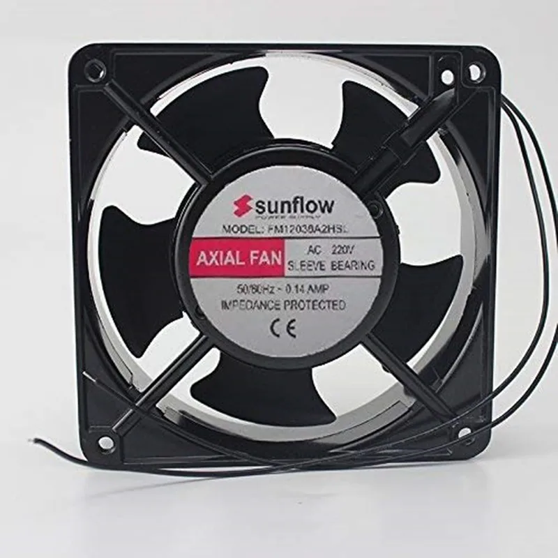 

Sunflow FM12038A2HSL 220V-240V 0.14A Cooling Fan 6months Warranty