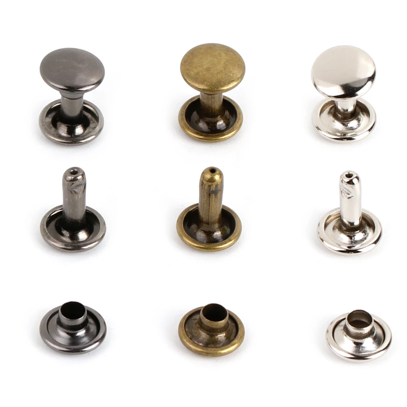 4-12 мм заклепки для самостоятельной сборки Металлические колышки обуви