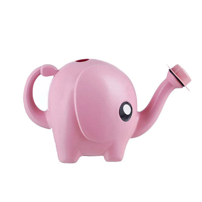 

1L Outdoor Elephant Watering Can Home Patio Lawn Gardening Plant Outdoor Cute Cartoon Plastic Watering Can HR