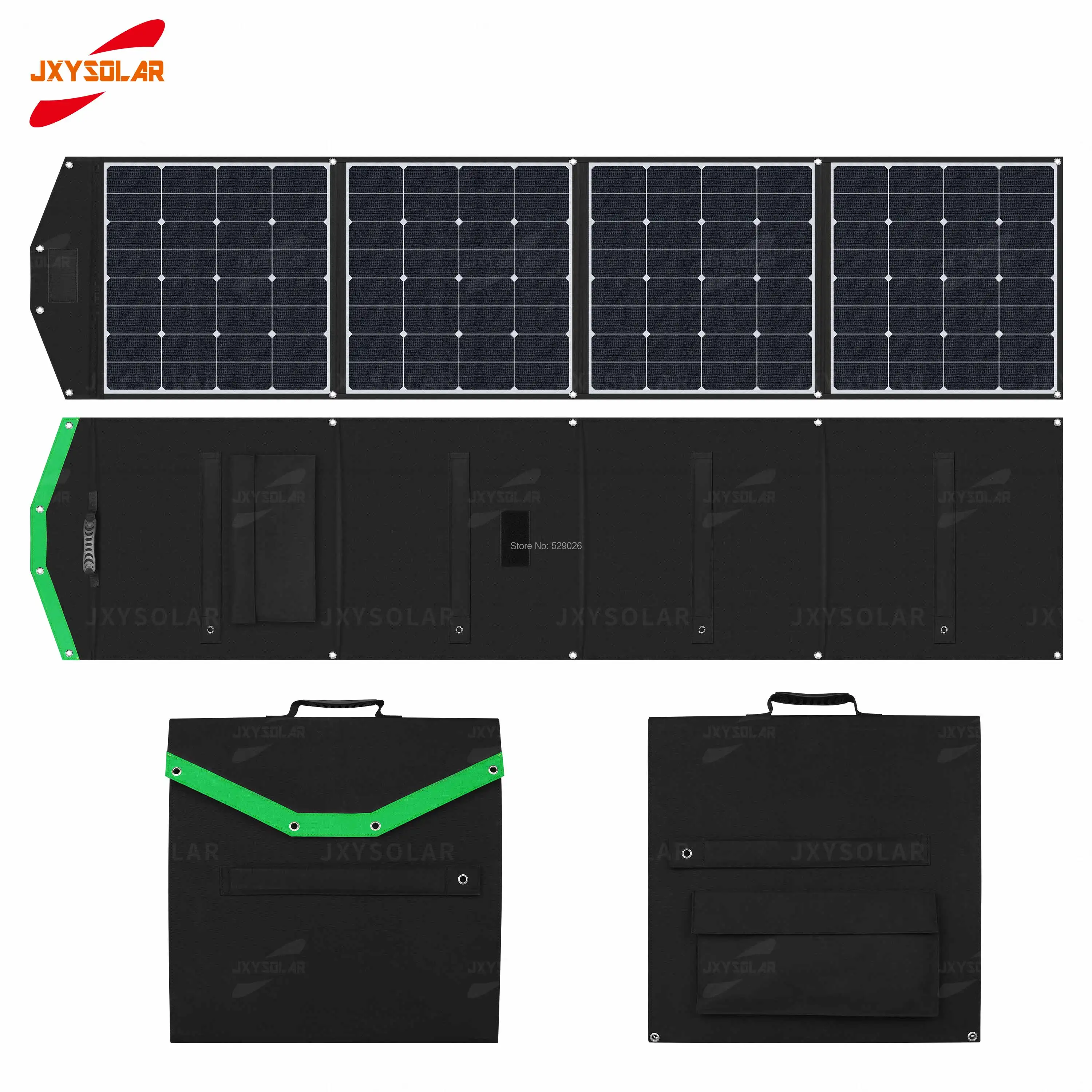 Sunpower 80 Вт 200 открытый портативный складной чехол с солнечными панелями blanket