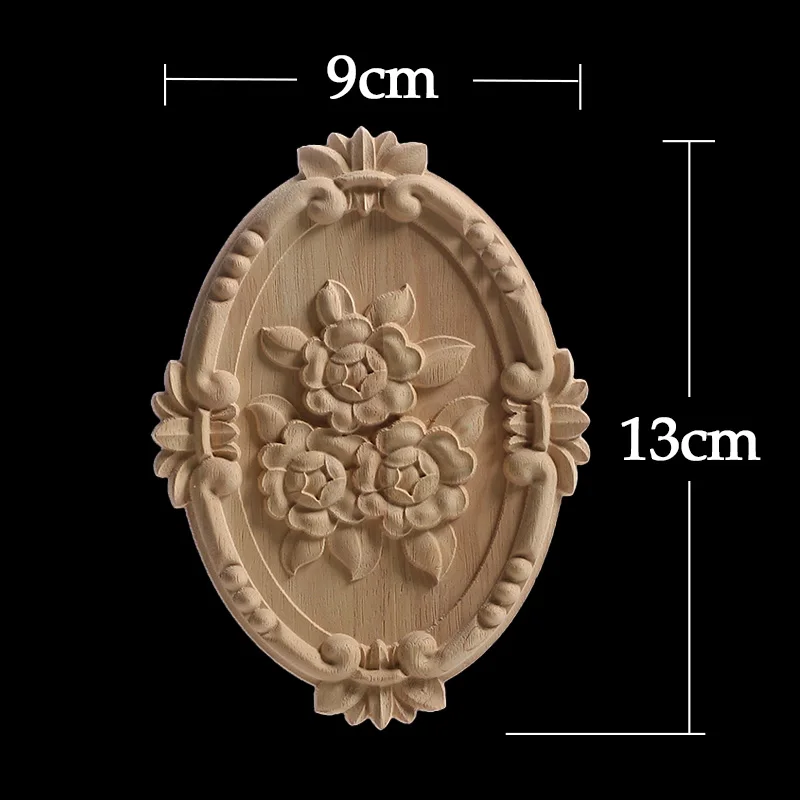 

Деревянная аппликация WMQE, цветок