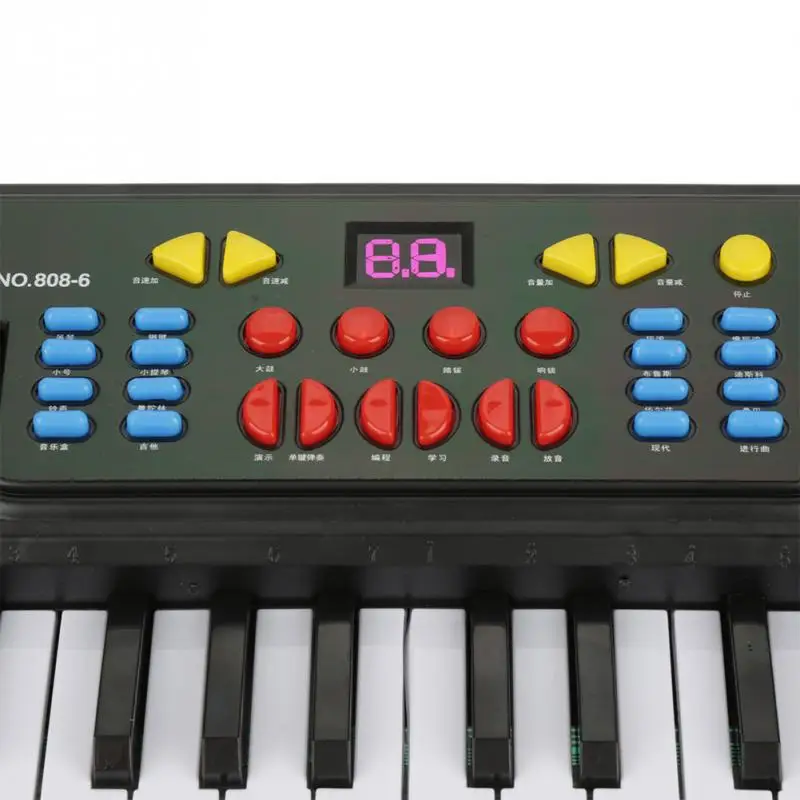 Дети 37 клавиш мини моделирование электрическая клавиатура пианино игрушка с