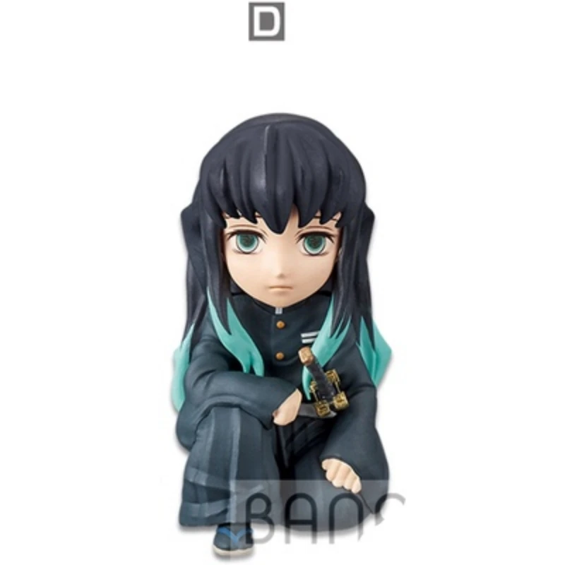 

4pcs Bandai Original Anime Demon Slayer Blade Kochou Shinobu Rengoku Shinjurou Pvc Collectible Model Toys for Children