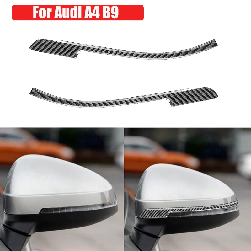

For Audi a4 b9 RS4 S4 2017-2019 Rearview mirror anti-collision strip Car Accessories Interior Styling Decoration