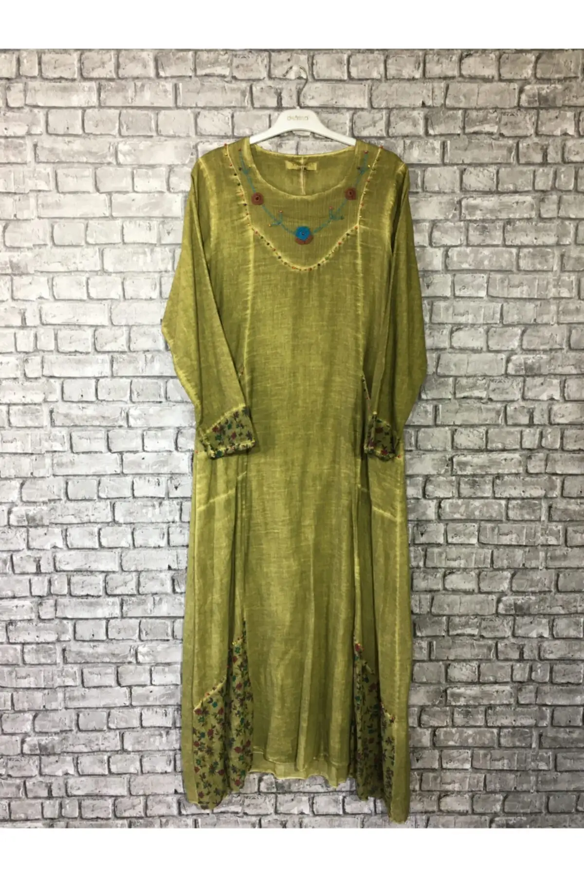 

Women Special 100% Organic English Cotton Shilla Cloth Vintage Ethnic Bohemian Dress