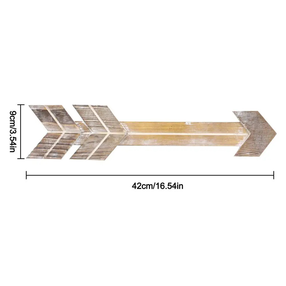 Деревянные стрелы в стиле ретро вывеска сельском искусство на стену ремесла для