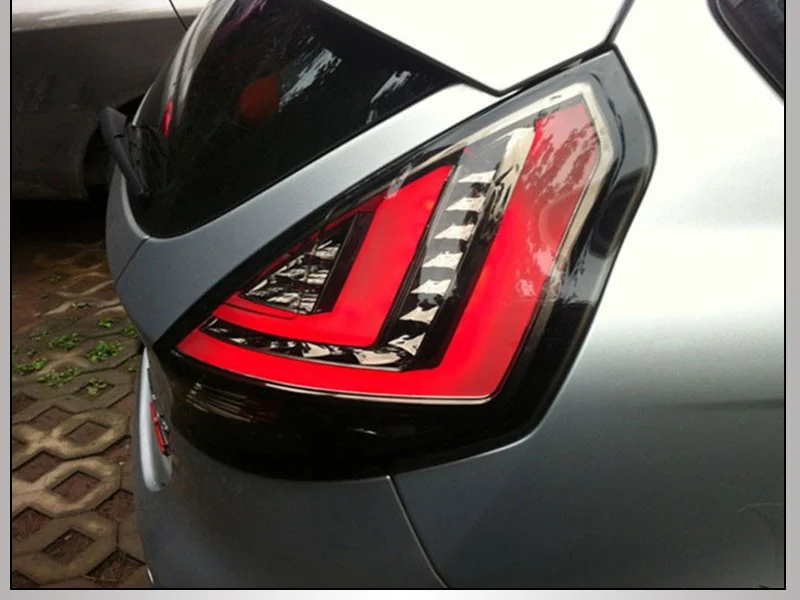 Eosuns светодиодный задний бампер фонарь заднего хода в сборе для Ford Fiesta 2009-2015