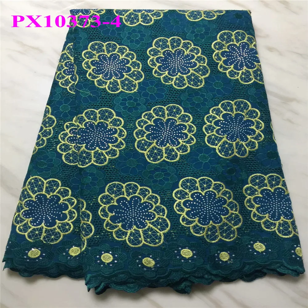 Высокое качество швейцарская вуаль кружевная ткань Австрия королевский синий