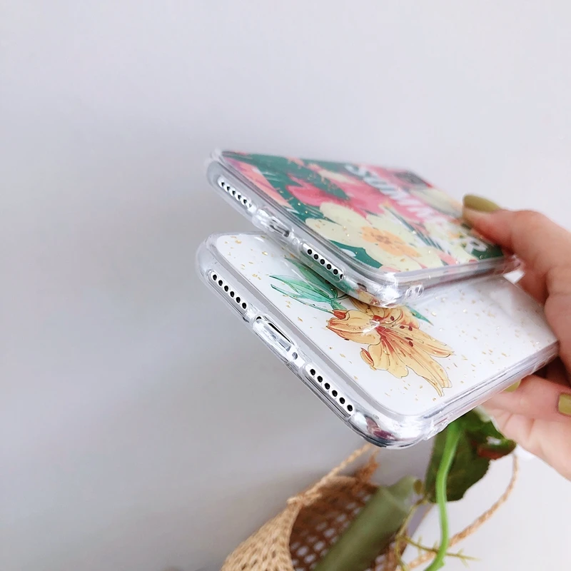 Цвет с цветочным орнаментом в цветочек блестками сверкающей Золотой Фольга для