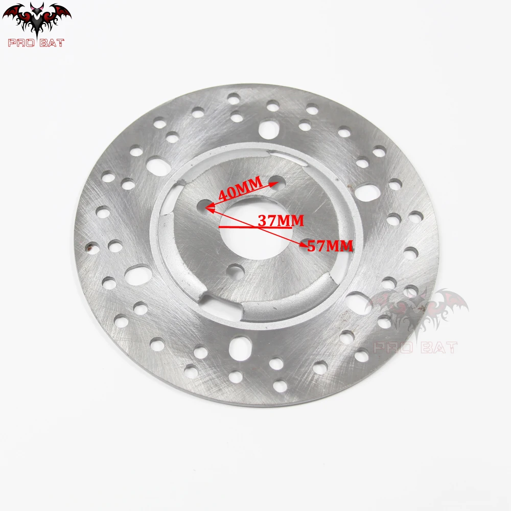 

Hydraulic Rear Disc Brake Assembly Master Cylinder Caliper + Disc Rotor for 150cc 200cc 250cc Dirt Bike ATV Quad PRO BAT New