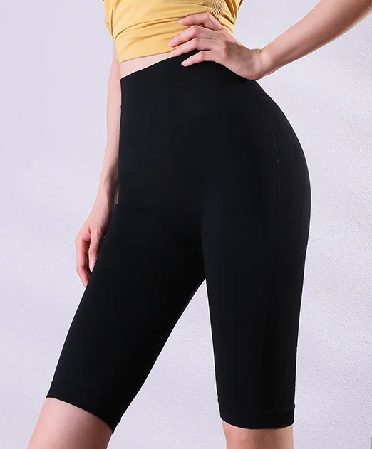 

Women Solid Color Tight Sport Shorts Butt Lifting High Waist Short Sweatpants for Yoga Running Sportwear Pants Tight Bottom