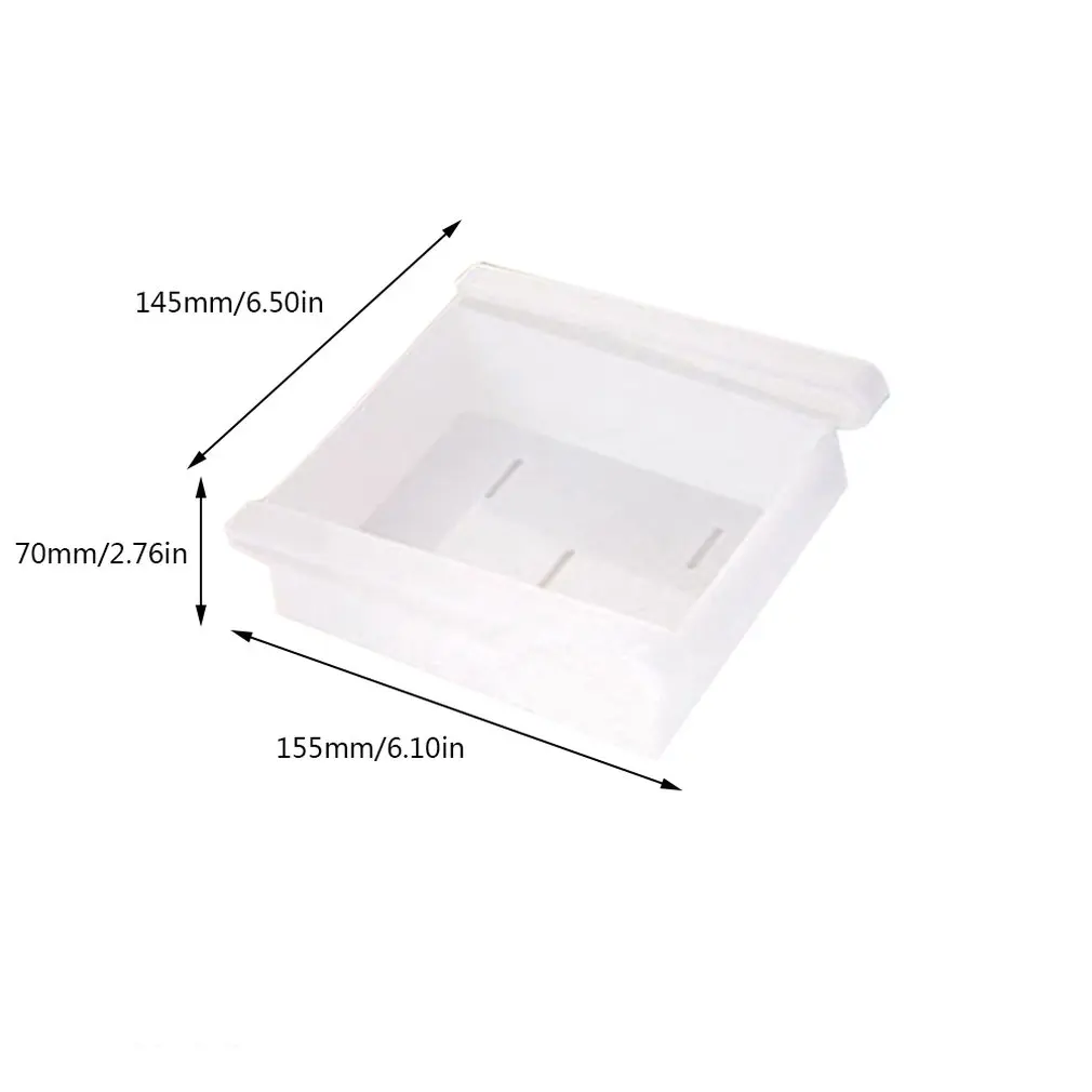 

Creative Refrigerator Storage Box Kitchen Food Container Fresh Spacer Shelf Rack Drawer Fresh Sort Organizer