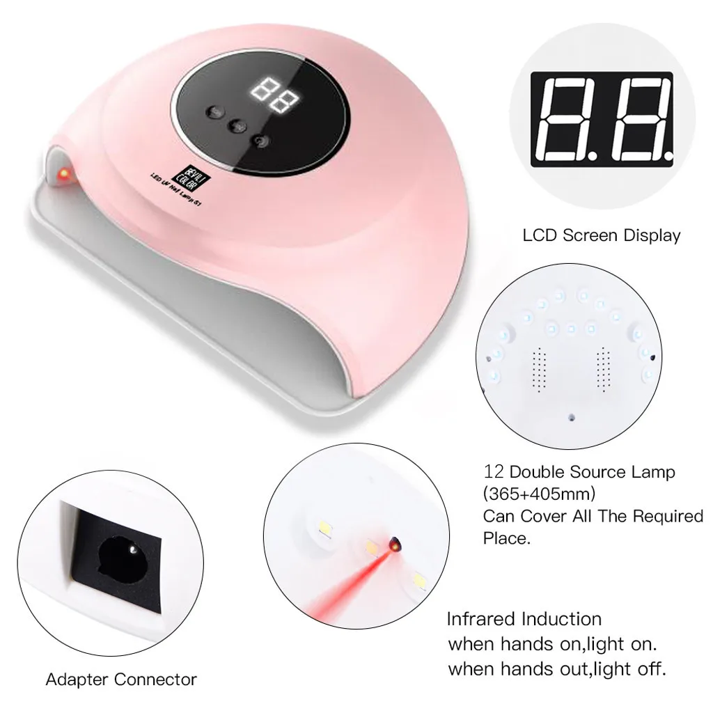 УФ лампа для сушки гель лака ногтей 36 Вт|Сушилки ногтей| |