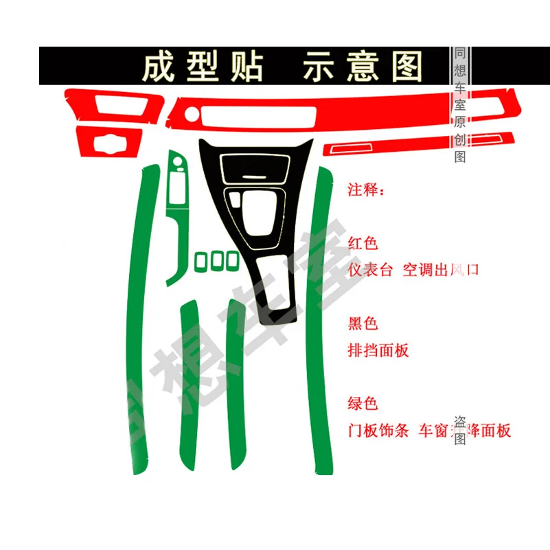 Панель управления для салона автомобиля панель переключения передач двери