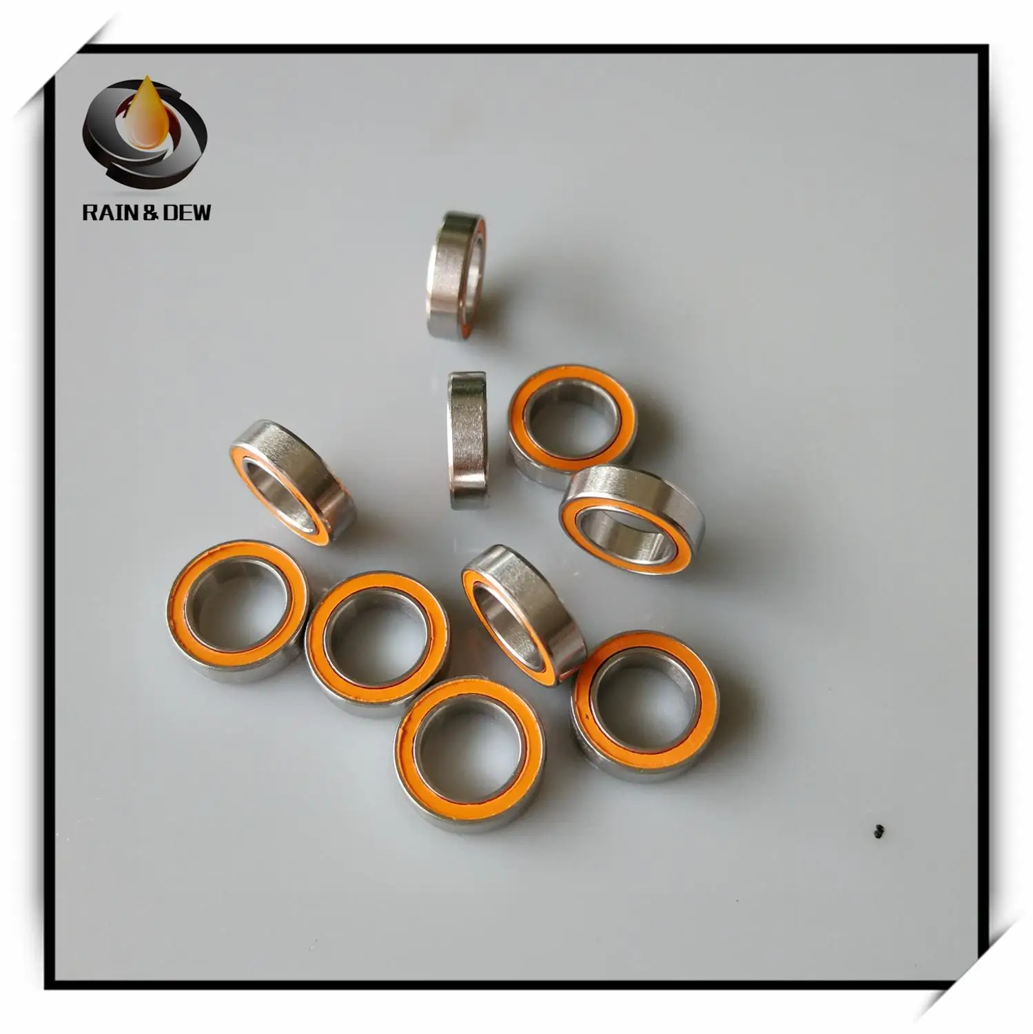 2 шт. SMR117 2RS CB ABEC7 7x11x3 Гибридный Керамический шарикоподшипник из нержавеющей стали