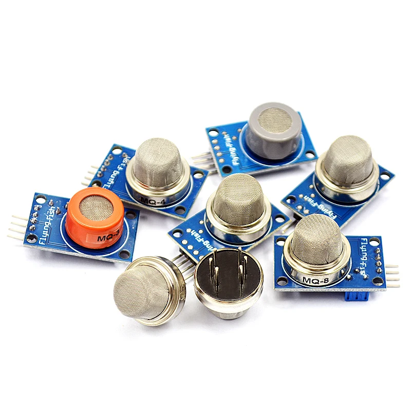 Фото MQ-2 MQ-3 MQ-4 MQ-5 MQ-6 MQ-7 MQ-8 MQ-9 MQ-135 Detection Smoke methane liquefied Gas Sensor Module for Arduino Starter DIY Kit №2